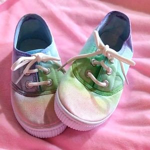 🆕 Hand Dyed Kids Shoes Size